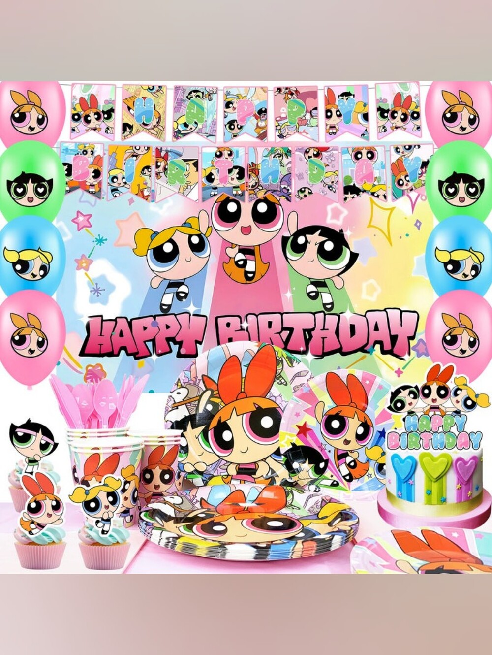 Powerpuff Girls Party In Box!